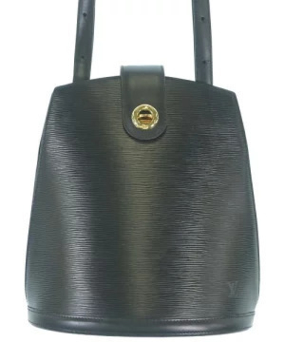 LOUIS VUITTON Cluny Epi leather Shoulder bag Black